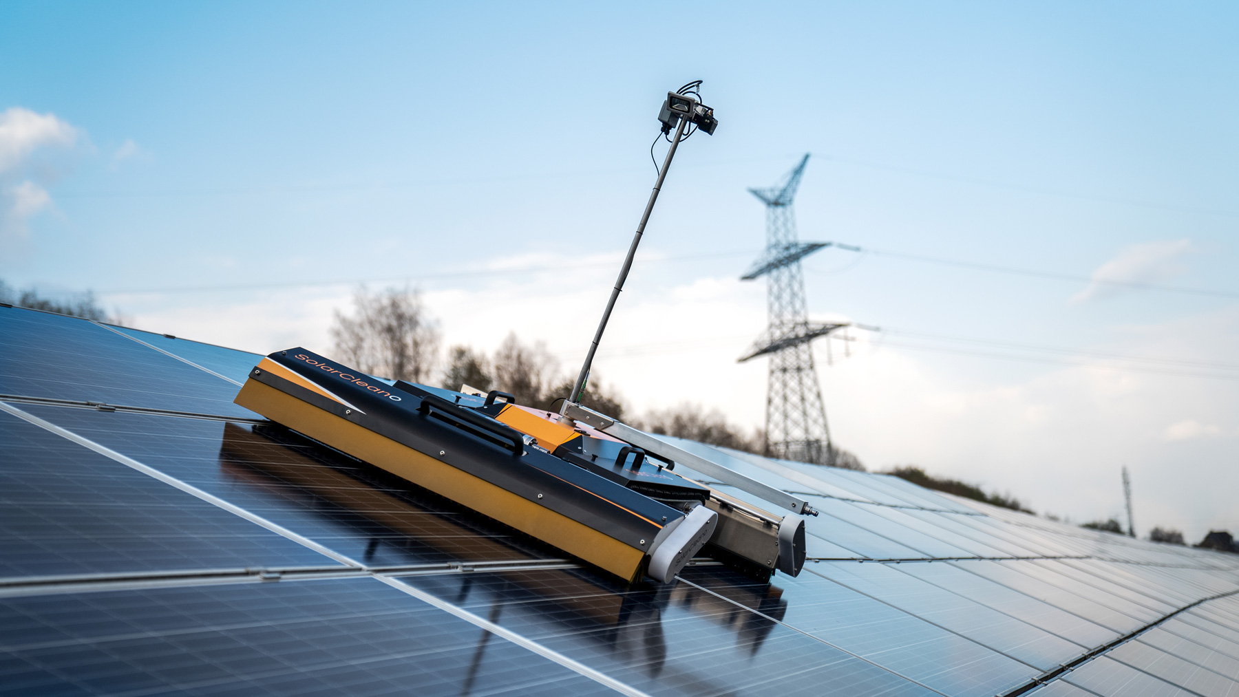 the f1, the ultimate solar panel cleaning machine